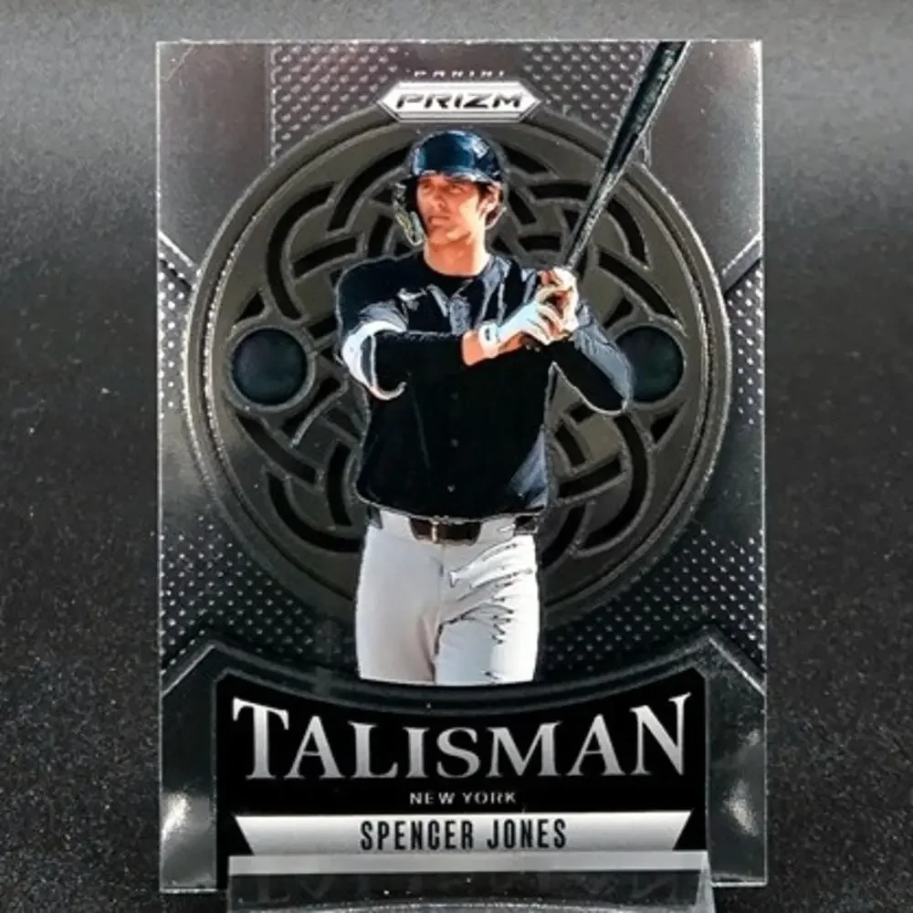 Spencer Jones Crusade Blue Ice Talisman Green New York Yankees Top Prospect
